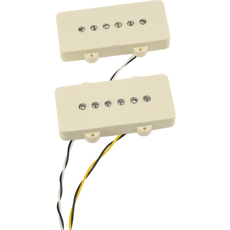 Fender USA Cunife/Cobalt Chrome Jazzmaster Pickup Set [0992374000] ピックアップ エレキギター用ピックアップ (楽器アクセサリ)