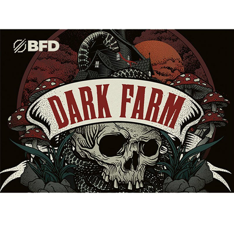 BFD BFD3 Expansion Pack: Dark Farm(オンライン納品専用) ※代金引換はご利用頂けません。 ソフトウェア音源 ドラム・パーカッション系 (DTM)