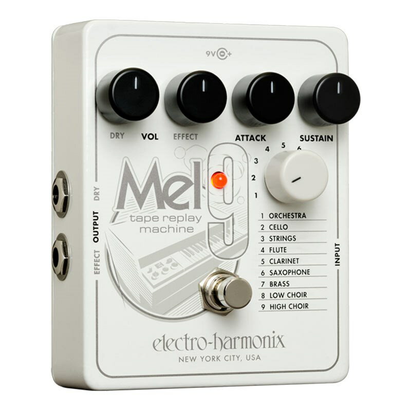 あす楽 Electro Harmonix MEL9 [Tape Replay Machine] ギター用エフェクター 空間系 (エフェクター)