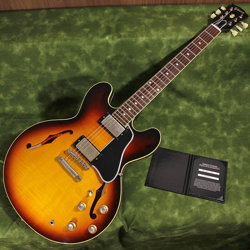 Gibson 1961 ES-335 Reissue VOS Vintage Burst SN. 111047 セミアコ (エレキギター)