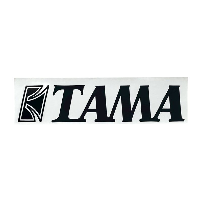 TAMA TLS100BK [TAMA Logo Sticker]【お取り寄せ品】 その他ドラムアクセサリ (ドラム)