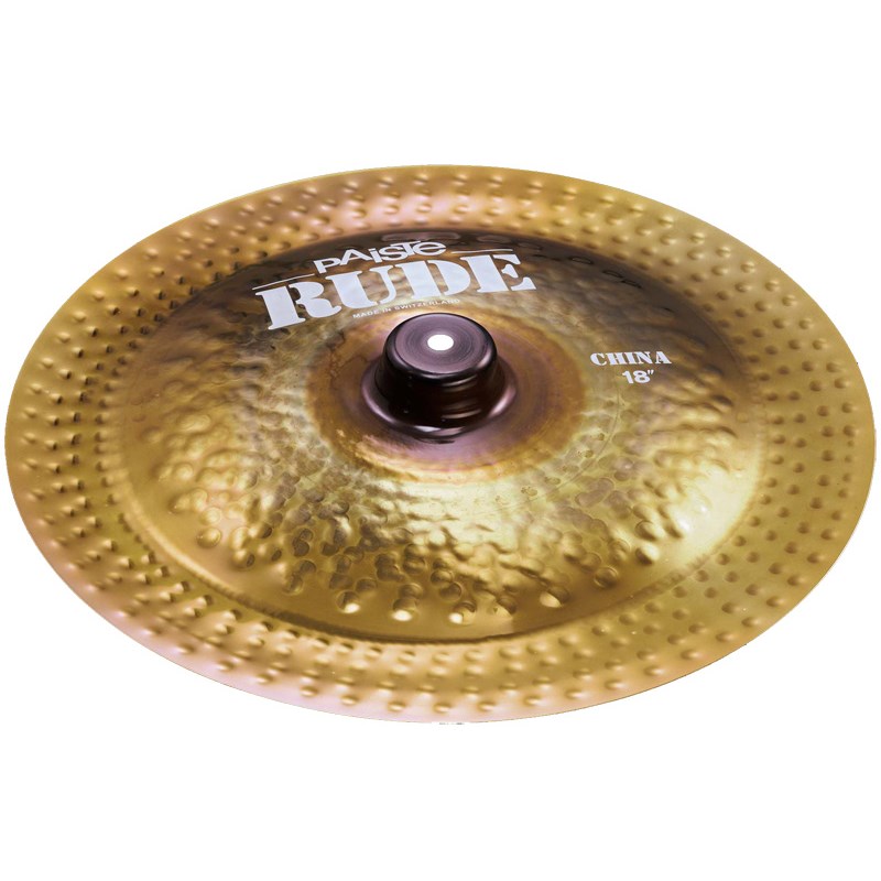 PAiSTe RUDE China 18 シンバル チャイナシンバル (ドラム)