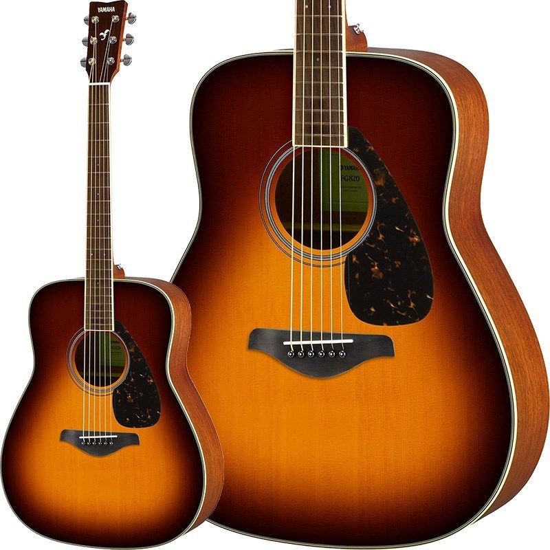 YAMAHA FG820 (Brown Sunburst) アコースティックギター (アコースティック・エレアコギター)