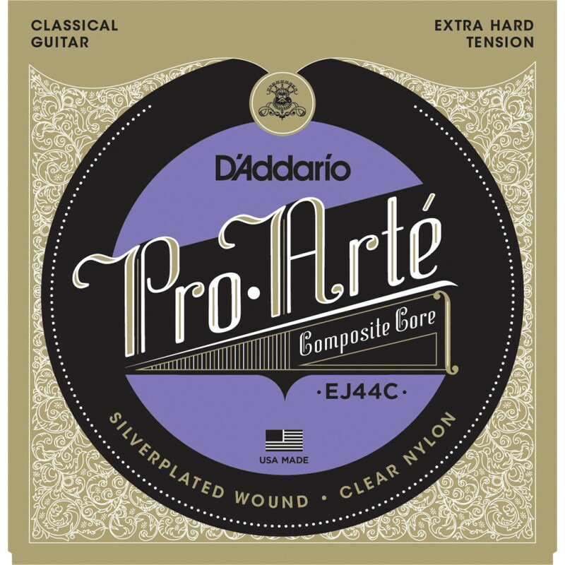 D’Addario Pro-Arte Composite EJ44C [EXTRA Hard Tension] [特価] 弦 クラシックギター弦 (楽器アクセサリ)