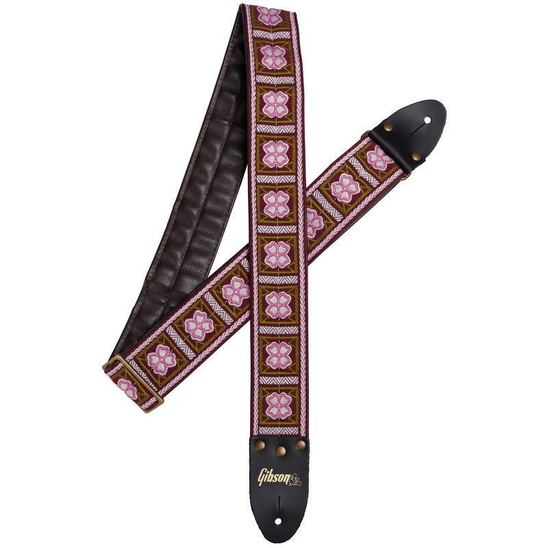 Gibson 【数量限定 在庫処分特価 】 Vintage Original Collection Straps The Primrose ASVS-PRM ギターストラップ (楽器アクセサリ)