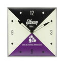 Gibson Vintage Lighted Wall Clock， Gibson Inc. [GA-CLK3] その他楽器アクセサリ (楽器アクセサリ)