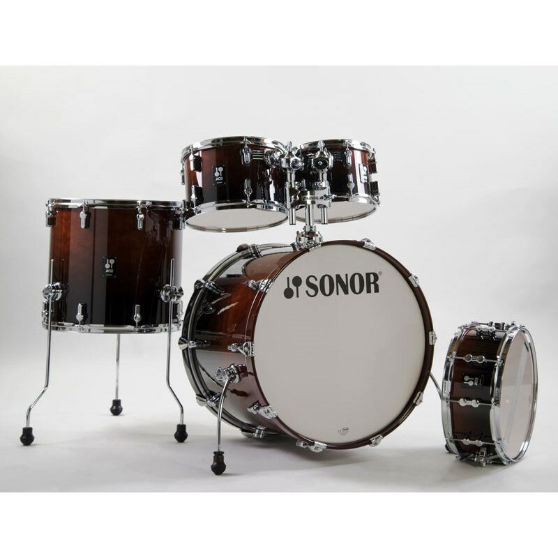 SONOR SN-AQ2SG #BRF [AQ2 STAGE Shell Set / Brown Fade] 【シンバル、ハードウェア別売】 ドラムセット (ドラム)