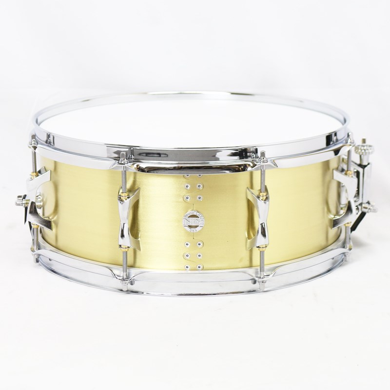INDe Kalamazoo Brushed & Lacquered Brass Limited Edition 14 x 5.5 【限定品】 スネアドラム (ドラム)