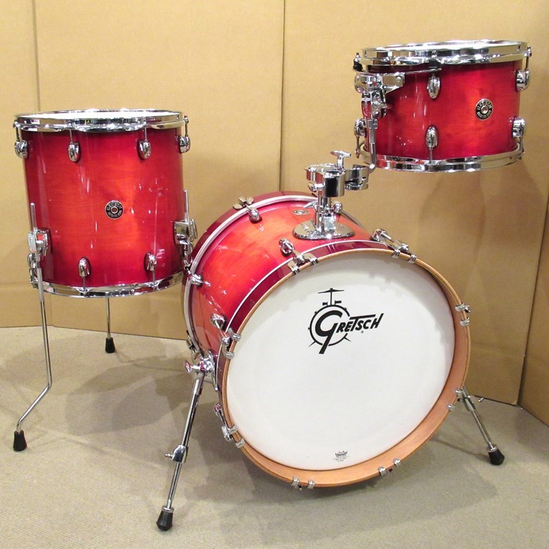 GRETSCH 5/20ޤǤ̲ʡCT1-J483-GCB [Catalina Club 3pc Drum Kit - Gloss Crimson Burst]ŹƬŸòʡ ɥॻå (ɥ)