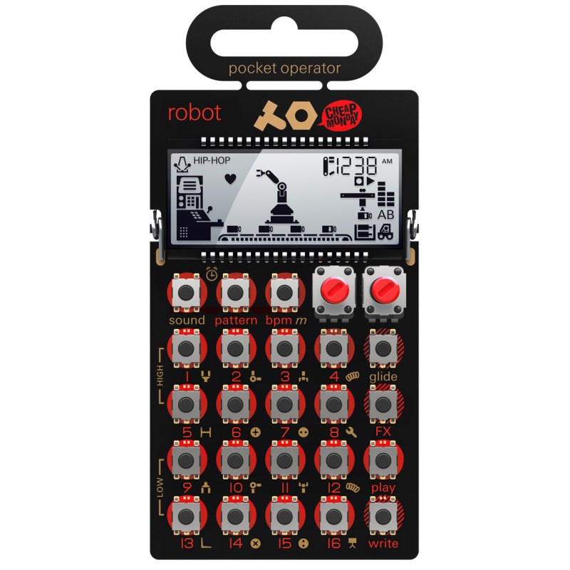  Teenage Engineering PO-28 Robot Pocket Operator(ò) ꥺޥ󡦥ץ顼 (󥻥Żҳڴ)