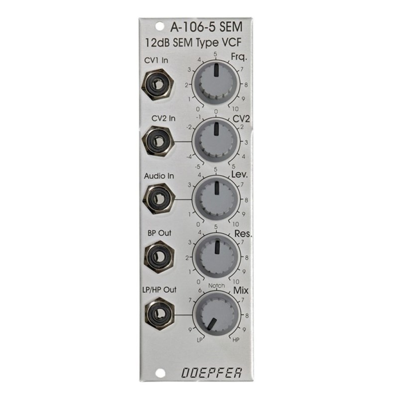 DOEPFER A-106-5 SEM Type VCF / 12dB Multimode Filter シンセサイザー モジュラーシンセ (シンセサイザー・電子楽器)