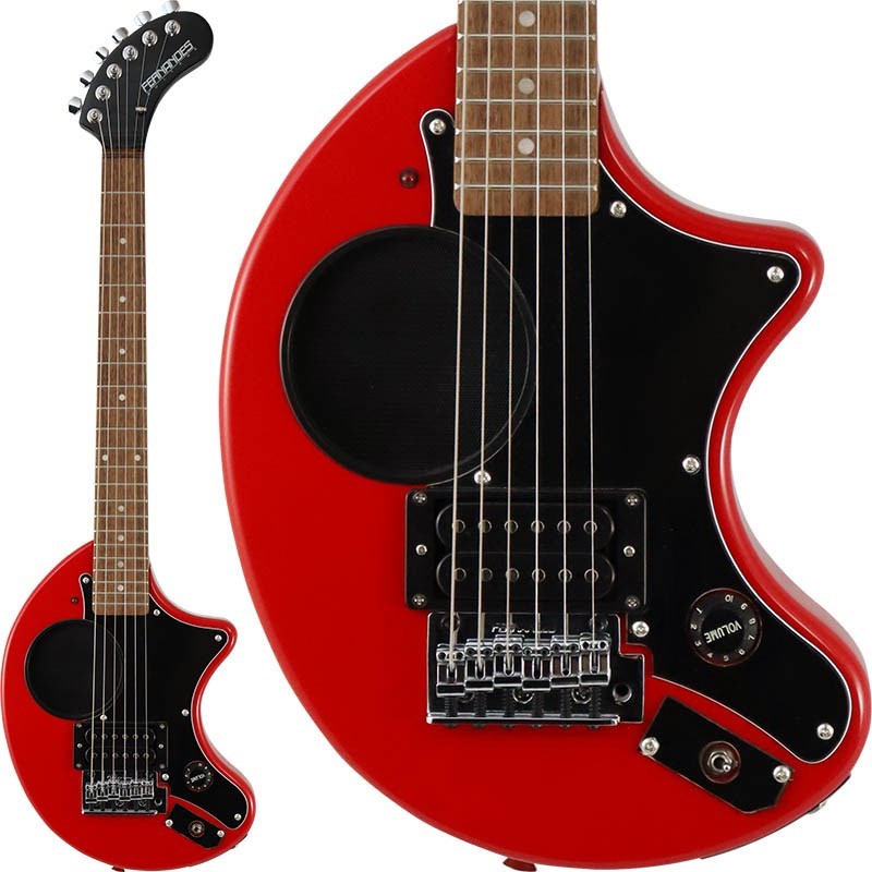 FERNANDES ／ Burny IKEBE ORIGINAL ZO-3ST BG (RED)【特価】 ミニ・アンプ内蔵タイプ (エレキギター)
