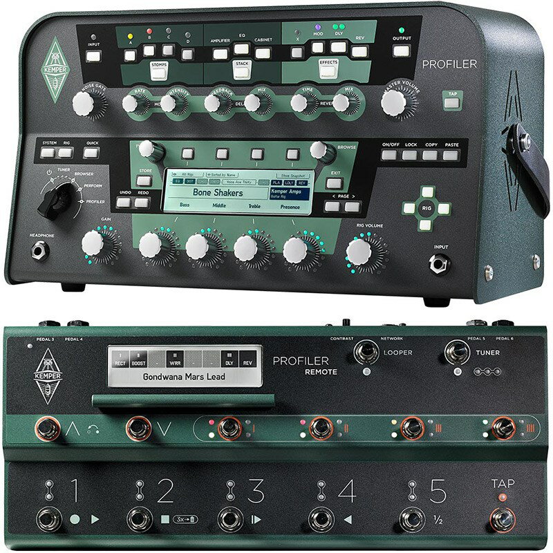 あす楽 KEMPER Profiler PowerHead + Remote SET ギターアンプ ヘッド (ギターアンプ・ベースアンプ)