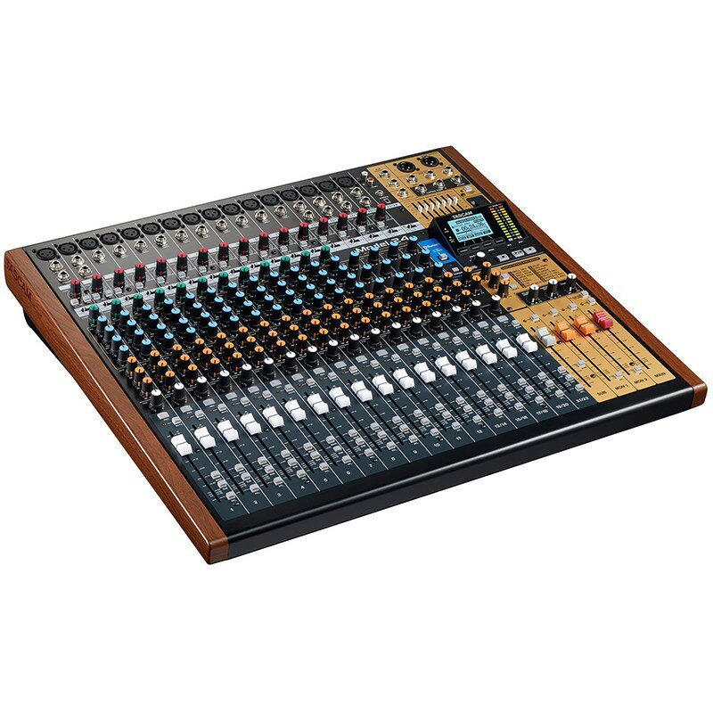 あす楽 TASCAM Model 24 ミキサー アナログミキサー (配信機器・ライブ機器)