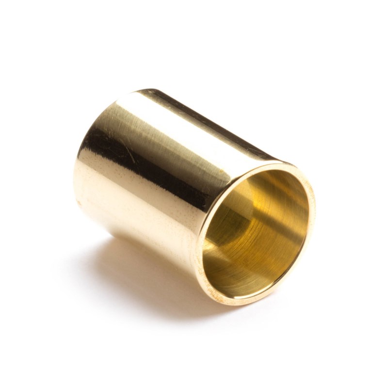 Dunlop (Jim Dunlop) Brass Medium Wall Medium Knuckle Slide [223] ボトルネック・スライドバー (楽器アクセサリ)