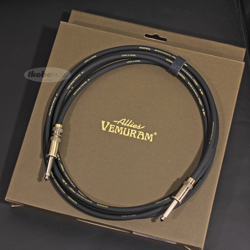 Allies Vemuram Allies Custom Cables and Plugs [BBB-VM-SST/LST-10f] シールドコード シールドコード (楽器アクセサリ)