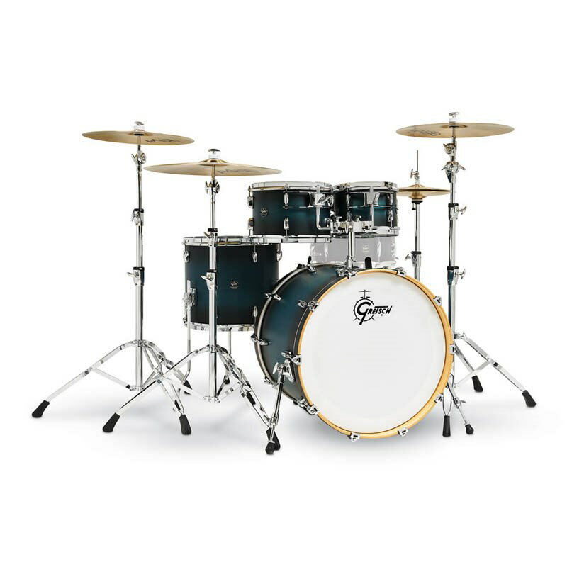 GRETSCH RN2-E8246-SABB [Renown Series 4pc Drum Kit / BD22，FT16，TT10&12 / Satin Antique Blue Burst Lacquer] 【お取り寄せ品】 ドラムセット (ドラム)
