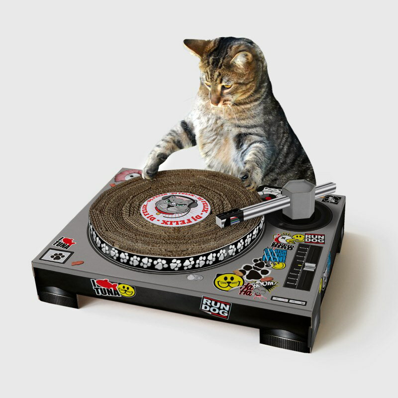 SUCK UK Cat DJ Scratching Deck ¾ڴ異 (ڴ異)