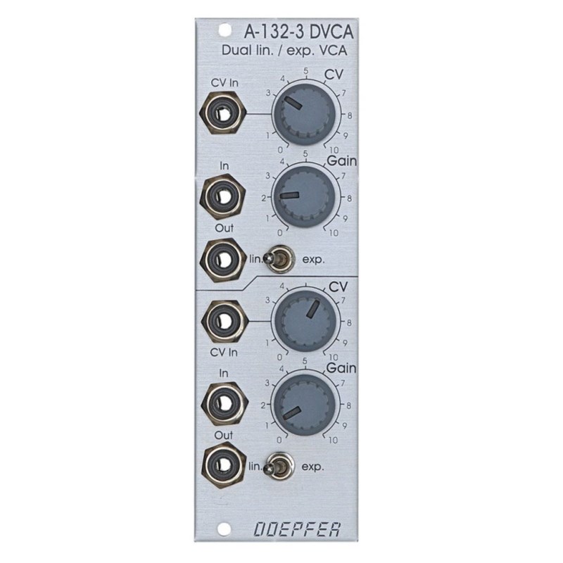 DOEPFER A-132-3 Dual Liner/Exp VCA シンセサイザー モジュラーシンセ (シンセサイザー・電子楽器)