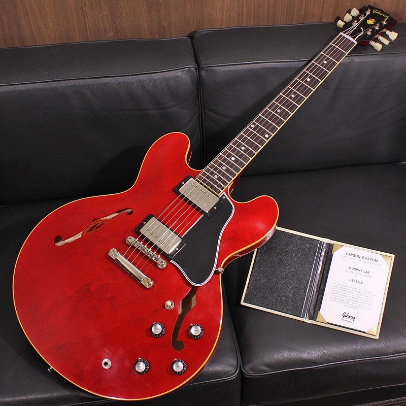 Gibson Murphy Lab 1961 ES-335 Reissue Ultra Light Aged 60s Cherry SN. 130993 【TOTE BAG PRESENT CAMPAIGN】 セミアコ (エレキギター)