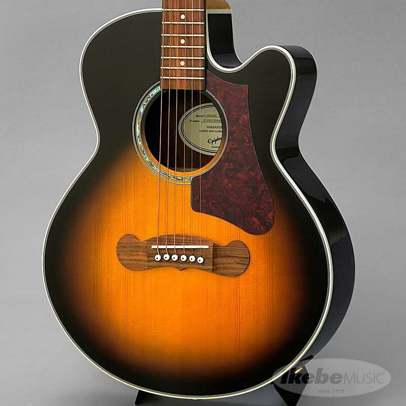 Epiphone J-200EC Studio Parlor (Vintage Sunburst)  ...