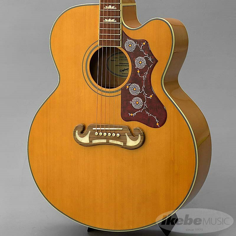 Epiphone J-200EC Studio (Vintage Natural)【数量限定エピフォ ...