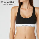 【5/16まで最大30%OFFクーポン】 ブラ アンダーウェア レーサー バックブラ ブラジャー カルバンクライン CalvinKlein ブランド ブラック ...