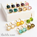 【クーポンで40％OFF】【一部予約】 ピアス レディース blackdia ocean ブランド デザイン シンプル ジュエリー クォーツ クォーツピアス キラキラ ゴールド おしゃれ 可愛い 大人可愛い アクセサリー 金属アレルギー 対応 ニッケルフリー