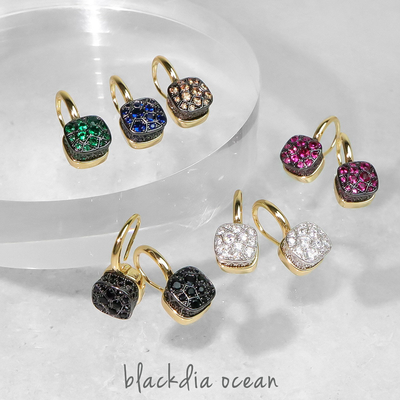 【最大20%OFFクーポン】【4490円→1580円】 ピアス レディース ジルコニア CZ 両耳セット 2個セット 金属アレルギー 対応 ニッケルフリー クリ...