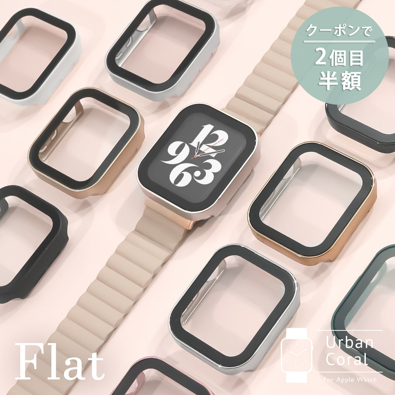 Fitbit Surge 保護フィルム OverLay Magic (2枚組) フィットビット サージ 液晶 シート シール フィルター キズ修復 耐指紋 防指紋 コーティング ミヤビックス