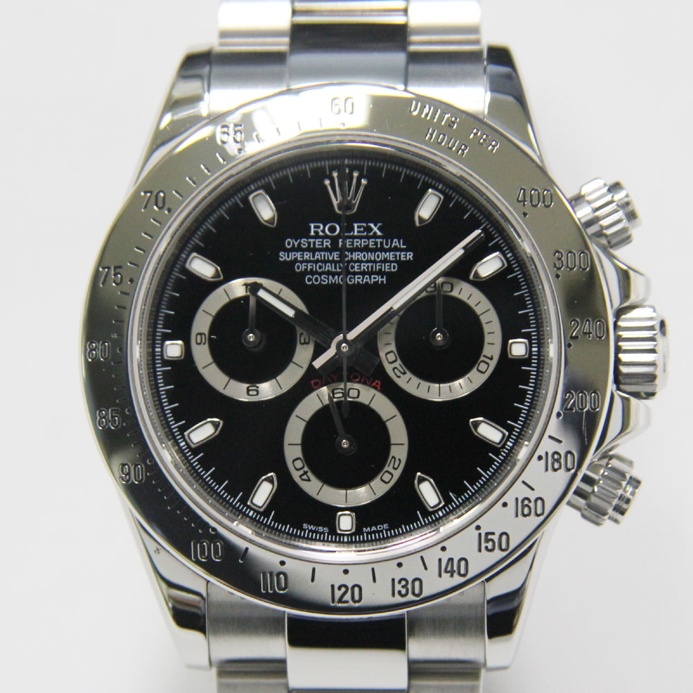 ロレックス　デイトナ　116520　2007年頃（M番）ROLEX 自動巻【中古】A《返品可》【質屋出品】【送料無料】