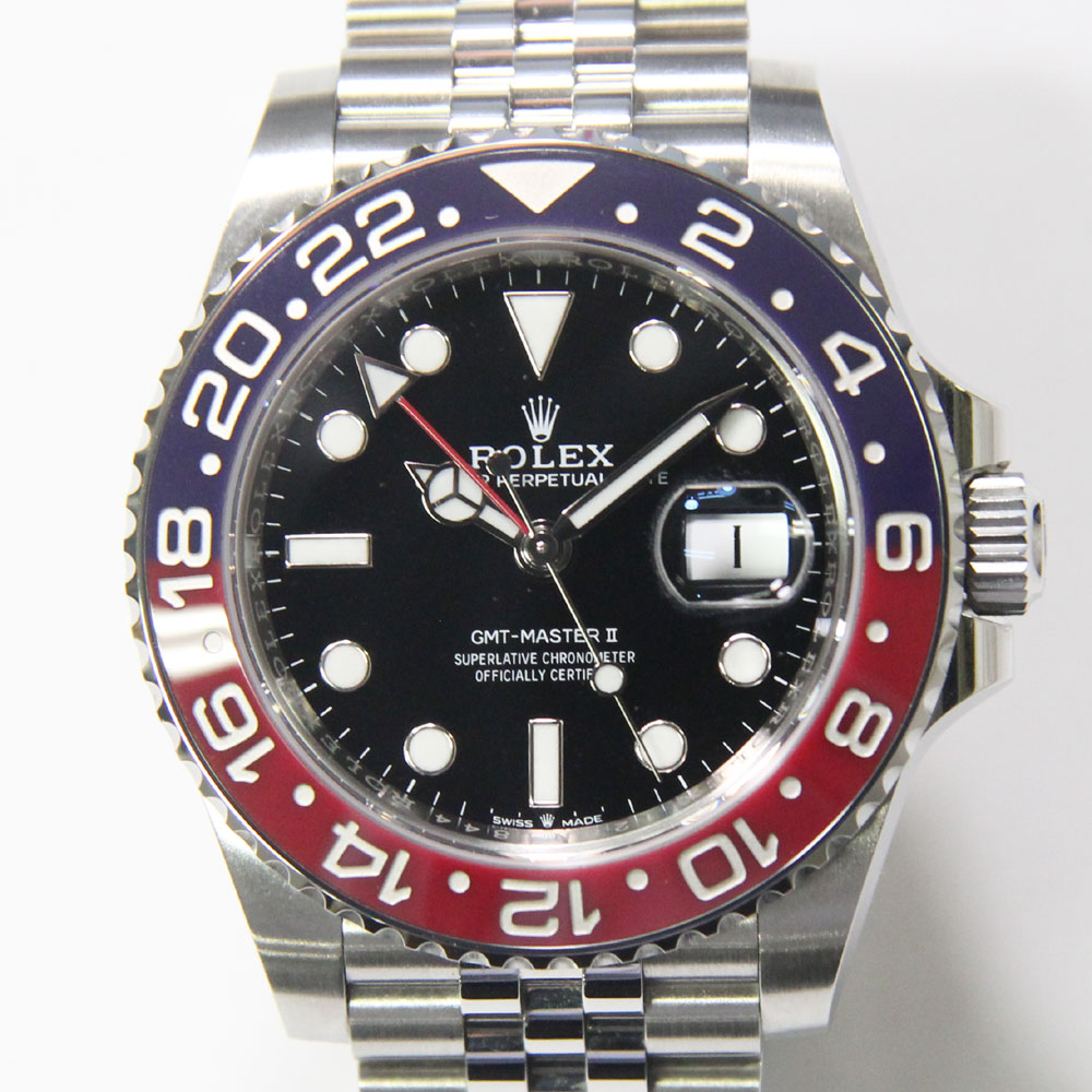 ロレックス　GMTマスター2　126710BLRO　ランダム　SS オートマ　ROLEX【中古】A《返品可》【質屋出品】【送料無料】