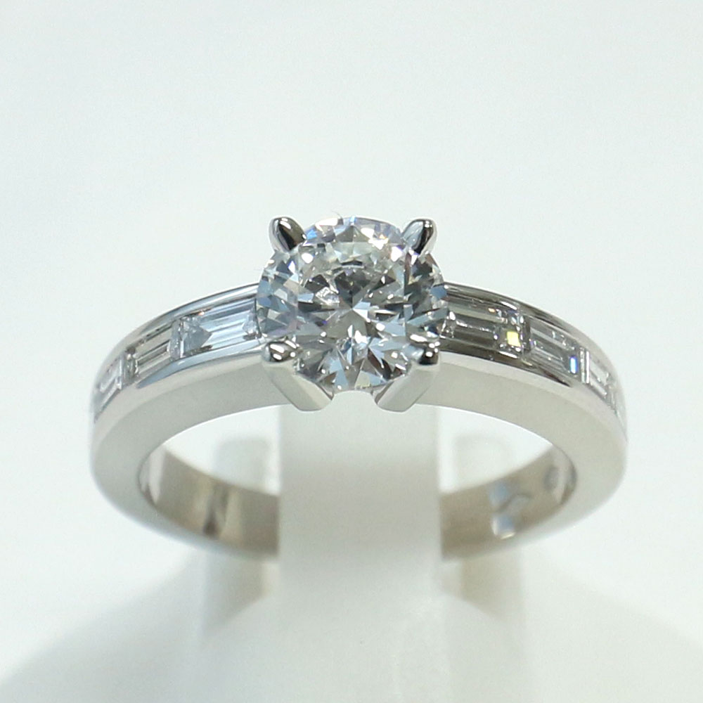 ƥơ ǥ饷ࡼ Pt950CartierD1.01ct VVS-1 F顼 VG NONE#50...