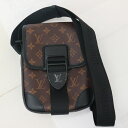 ルイ・ヴィトン　　アーチ―・メッセンジャー ショルダーバッグ　LOUIS VUITTON　モノグラムマカサー M46442【訳あり新品同様未使用品】《返品可》【質屋出品】【送料無料】