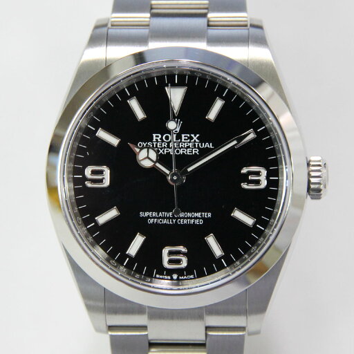 ロレックス エクスプローラーIランダム ROLEX(Ref.124270)【中古】A《返品可》【質屋出品】【送料無料】 ロレックス エクスプローラーIランダム ROLEX(Ref.124270)【中古】A《返品可》【質屋出品】【送料無料】