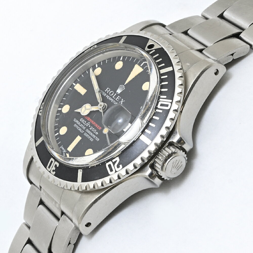 ロレックス 赤サブマリーナー 1680 自動巻 SS 1971年頃 メンズ アンティーク【中古】【質屋出品】ROLEX