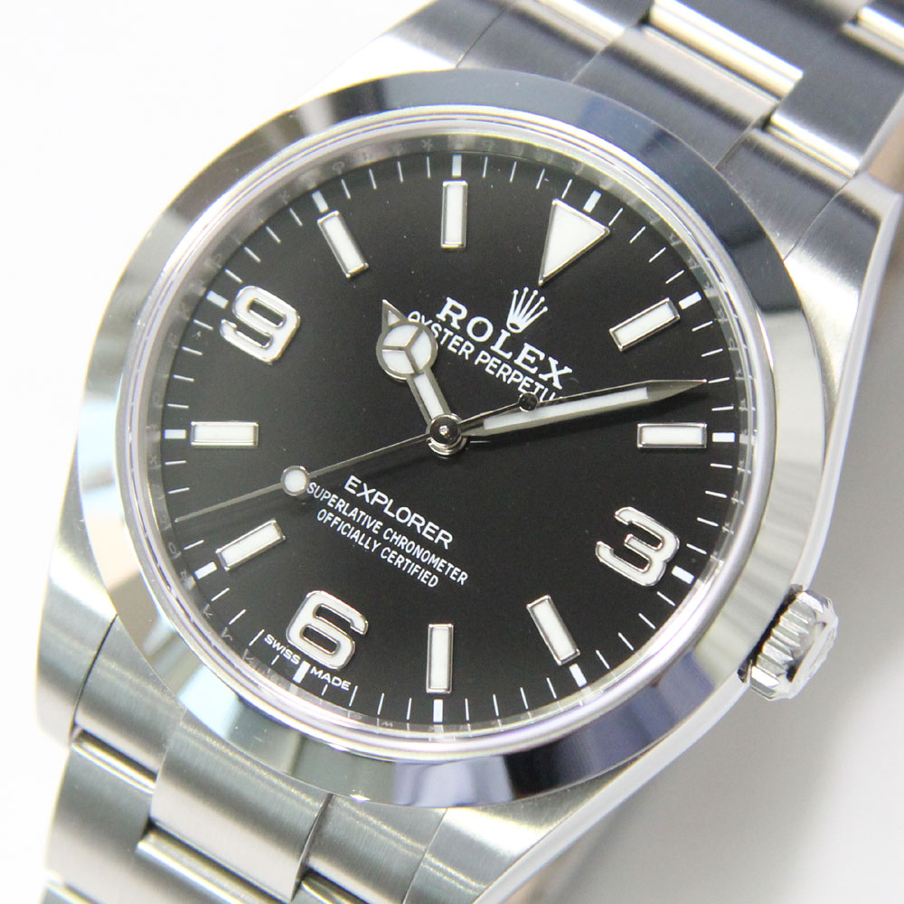 ロレックス エクスプローラーI　ランダム ROLEX(Ref.214270)【中古】A《返品可》【質屋出品】【送料無料】