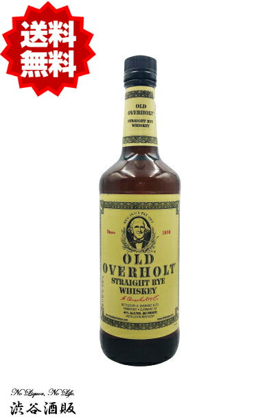 ☆送料無料☆オールド オーバーホルト (オールドオーバーホルト) ストレート ライ ウイスキー 40度 750ml 箱なし [並行品]