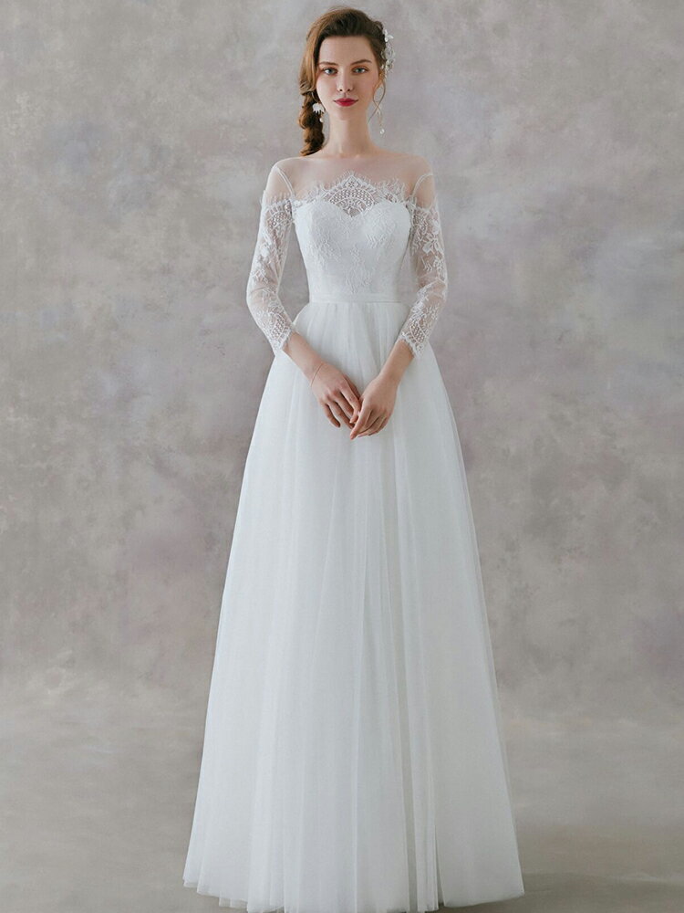 全国宅配無料 ウェディングドレス 袖あり 結婚式 ロングドレス Aラインドレス 花嫁 ドレス ウエディングドレス 二次会 パーティードレス お呼ばれ ブライダル エンパイア ワンピース 演奏会 披露宴 海外挙式 前撮り 大きいサイズ 小きいサイズ 白 Wedding Dress Xxs Xs 全国宅配無料 ウェディングドレス 袖あり 結婚式 ロングドレス Aラインドレス 花嫁 ドレス ウエディングドレス 二次会 パーティードレス お呼ばれ ブライダル エンパイア ワンピース 演奏会 披露宴 海外挙式 前撮り 大きいサイズ 小きいサイズ 白 Wedding Dress Xxs Xs