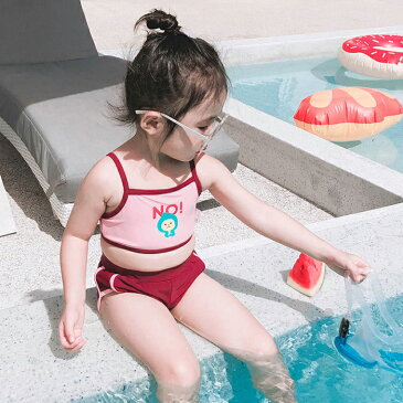 キッズ 水着 女の子 セパレート 子供水着 2点セット スイミング ジュニア 水着 ガールズ 子ども用 水着 スクール水着 女児 ラッシュガード 水泳 ビーチ プール 海 水遊び 可愛い 幼稚園 保育園【80cm 90cm 100cm 110cm 120cm】