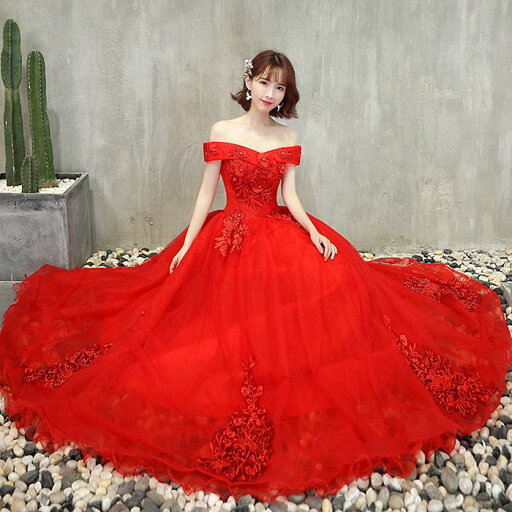 演奏会用カラードレス 赤 ロングドレス パーティードレス フォーマルドレス 結婚式 コンサート 二次会 プリンセス 花嫁 ウエディングドレス 披露宴 発表会 大きいサイズ/小きいサイズ ステージ衣装 演奏会用カラードレス 赤 ロングドレス パーティードレス フォーマルドレス 結婚式 コンサート 二次会 プリンセス 花嫁 ウエディングドレス 披露宴 発表会 大きいサイズ/小きいサイズ ステージ衣装