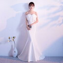 ウエディングドレス 結婚式 パーティードレス マーメイドドレス ロングドレス ウェディングドレス 花嫁 マーメイドライン 二次会 ブライダル エンパイア 発表会 披露宴 大きいサイズ/小きいサイズ 蝶結び(4)