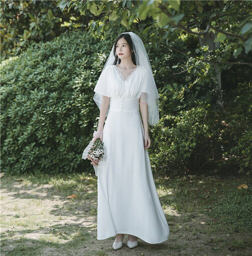 ウェディングドレス 袖あり ロングドレス 演奏会 ウエディングドレス 二次会 結婚式 Aラインドレス パーティードレス 花嫁 大きいサイズ ワンピース お呼ばれ ブライダル エンパイア 披露宴 前撮り 海外挙式 オフホワイト 白 wedding dress XXS XS S M L XL XXL XXXL ウェディングドレス 袖あり ロングドレス 演奏会 ウエディングドレス 二次会 結婚式 Aラインドレス パーティードレス 花嫁 大きいサイズ ワンピース お呼ばれ ブライダル エンパイア 披露宴 前撮り 海外挙式 オフホワイト 白 wedding dress XXS XS S M L XL XXL XXXL