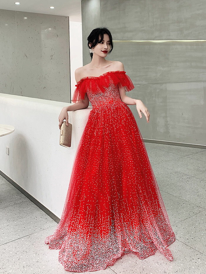 ロングドレス 演奏会 イブニングドレス カラードレス 赤 パーティードレス 演奏会ドレス 結婚式 フォーマルドレス カクテルドレス 花嫁 Aライン 二次会 大きいサイズ コンサート エンパイア お呼ばれ 発表会 披露宴 XXS XS S M L XL XXL XXXL