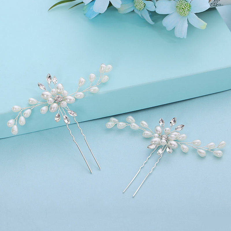 ウェディング ヘッドドレス ウェディングティアラ ヘッドドレス 髪飾り 小物 髪飾り コーム付き ブライダル 花嫁 ヘアアクセサリー パーティー アクセサリー ...