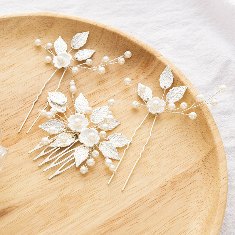 ウェディングティアラ ヘッドドレス 小枝 ヘッドドレス 小物 髪飾り ブライダル 花嫁 ヘアアクセサリー 髪飾り 小枝アクセサリー パーティー アクセサリー ヘ...