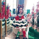 子供ワンピース ローリタ 大きいリボン 長袖 キッズワンピース 女の子 クリスマス衣装 マント 子供服 ワンピース キッズ服 サンタ衣装 サンタ服 トギフト 肌...