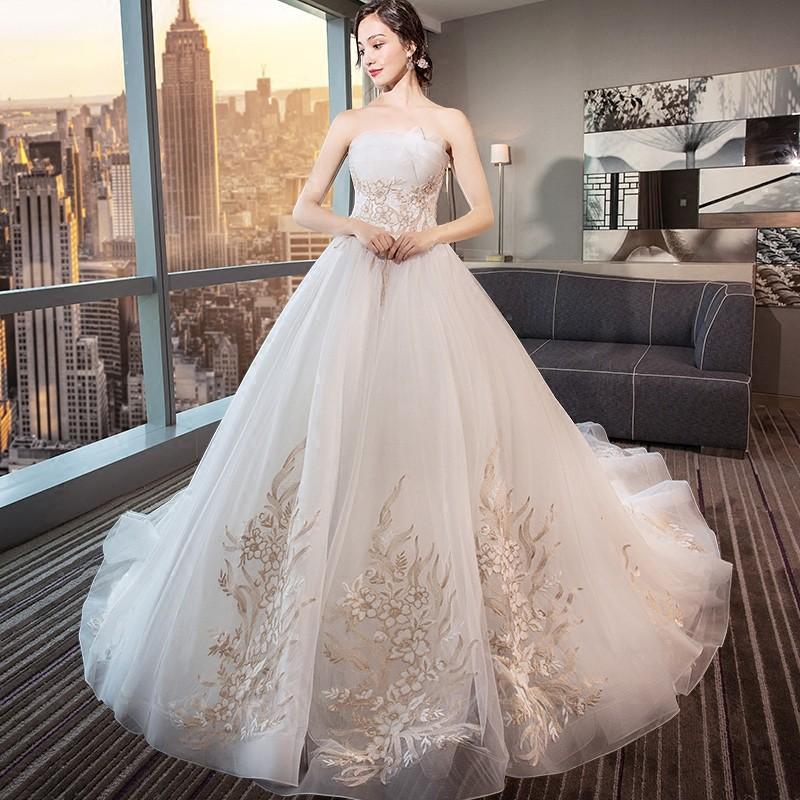 ウェディングドレス ウエディングドレス 白 オフホワイト 格安 レース 結婚式 花嫁 ロングドレス ブライダル 二次会 パーティードレス 披露宴 プリンセス 大きいサイズ 前撮り 後撮り ウェディングフォト 小さいサイズ 海外挙式 セミオーダー