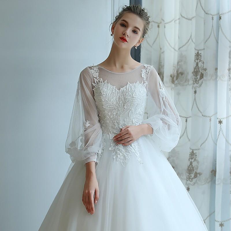 ウェディングドレス 安い 長袖 結婚式 ブライダル 花嫁 二次会 プリンセスラインドレス ロング 白 オフホワイト パーティードレス 披露宴 イブニングドレス フォーマル ウエディングドレス 前撮り 後撮り 大きいサイズ 小さいサイズ 海外挙式