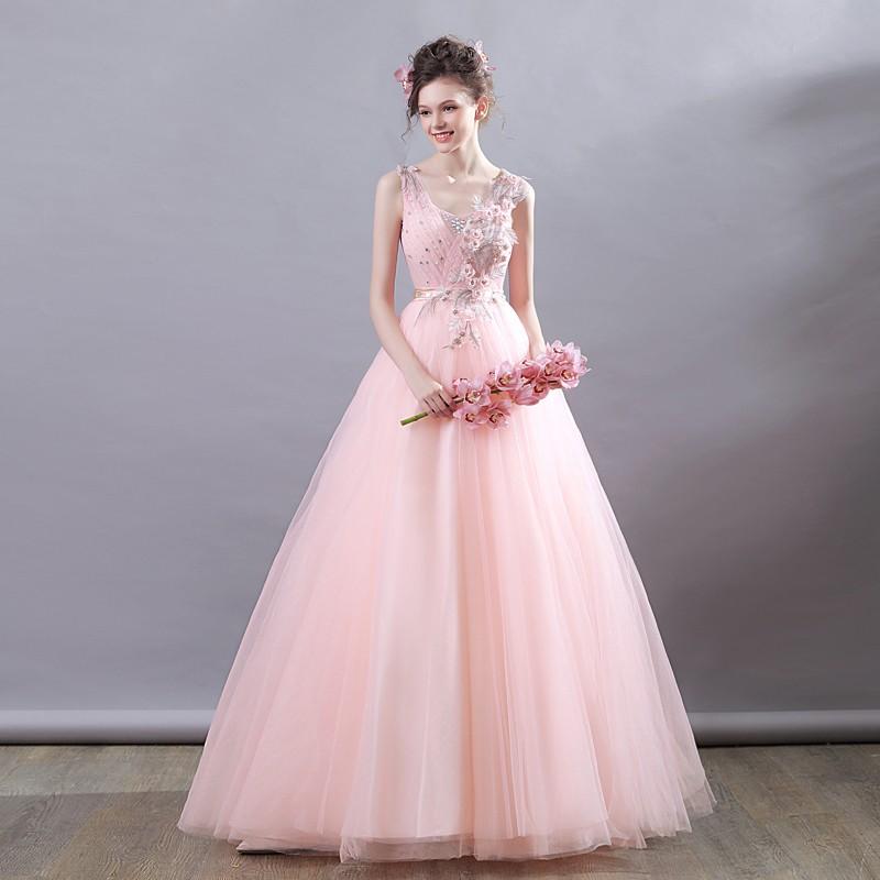 カラードレス 演奏会ドレス 安い パーティードレス 発表会 ウェディングドレス エンパイア 二次会 ロングドレス ピンク 披露宴 ステージ衣装 イブニングドレス ウエディングドレス 結婚式 前撮り 後撮り ウェディングフォト 大きいサイズ 小さいサイズ 海外挙式 セミオーダー